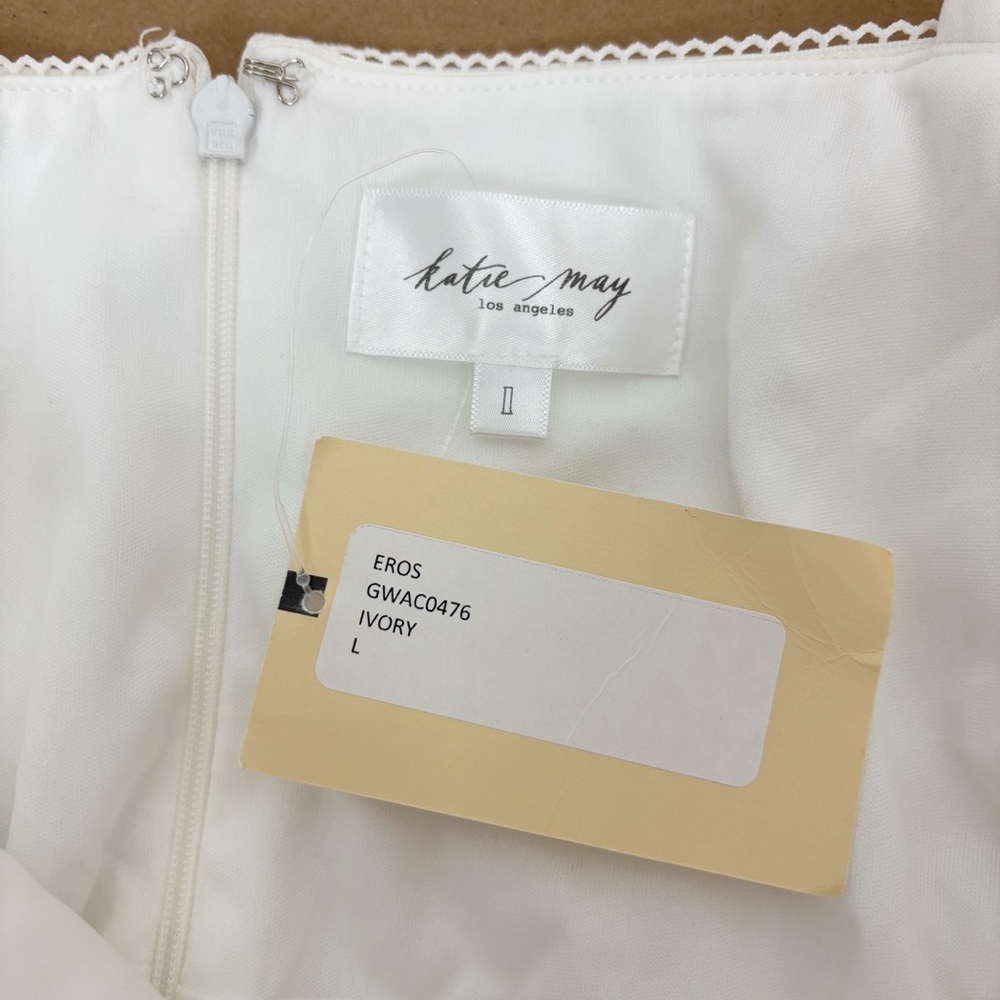 Katie May Eros Gown in Ivory Size L - Picture 9 of 14